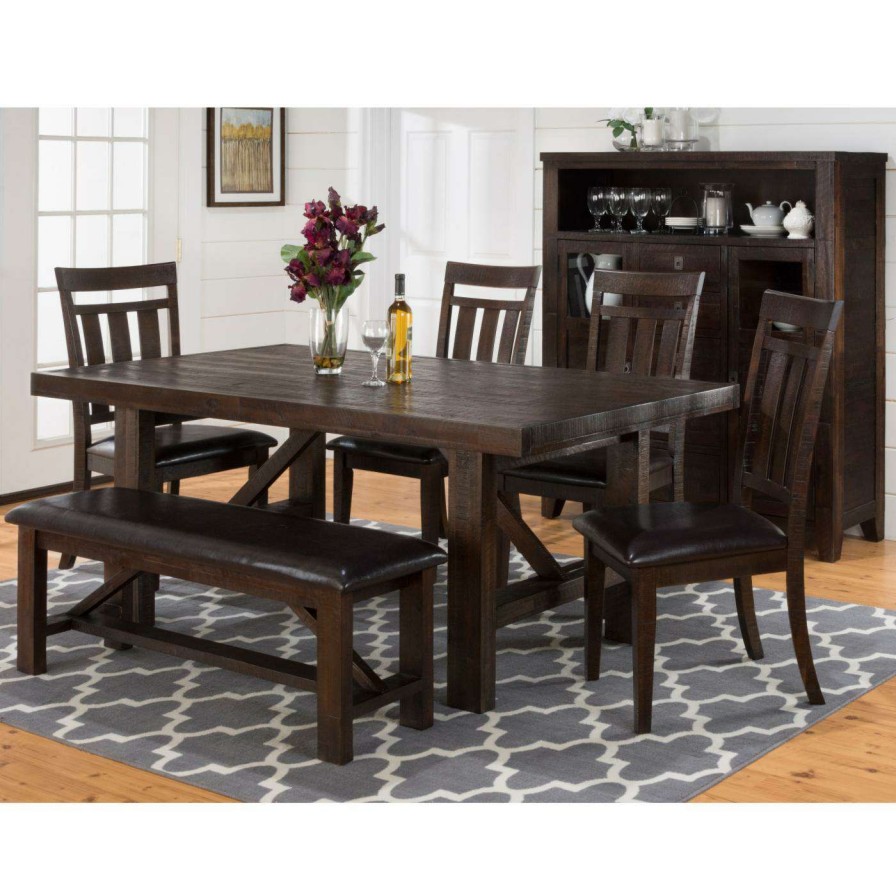 Dining Chairs * | Best Pirce Jofran Sales Inc Kitchen & Dining Benches Jofran Kona Grove Backless Bench