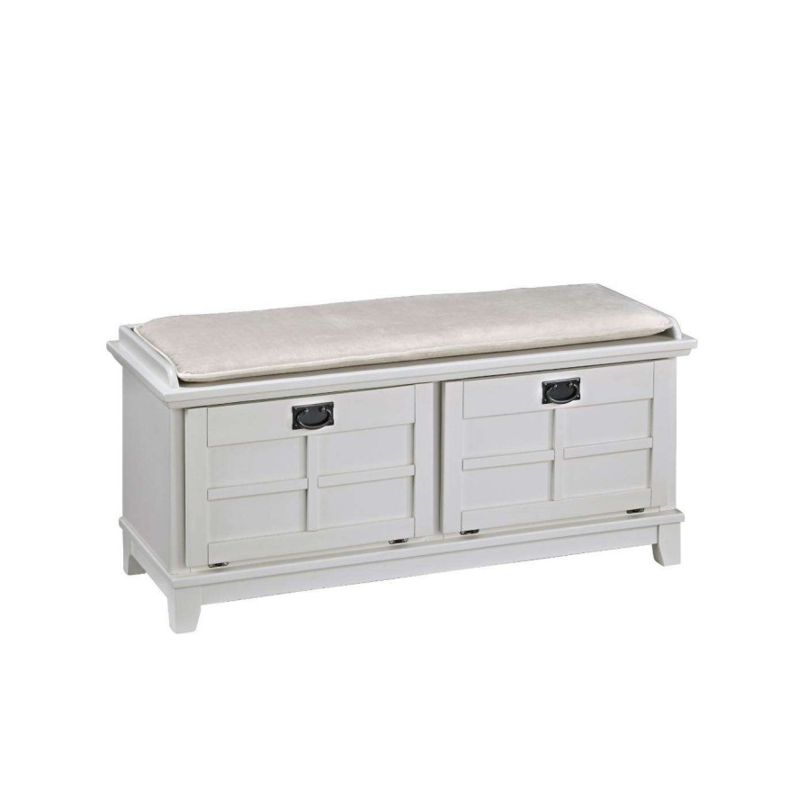 Indoor Benches * | Best Sale Indoor Storage Benches Home Styles Arts & Crafts Upholstered Storage Bench