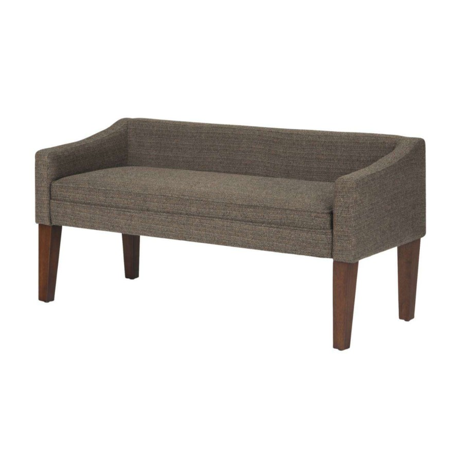 Indoor Benches * | Top 10 Brooklyn & Max Bedroom Benches Brooklyn + Max Tilda Upholstered Bench