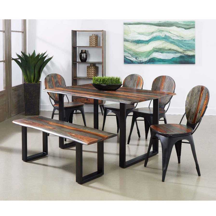 Dining Chairs * | Coupon Kitchen & Dining Benches Coast To Coast Imports Sierra Ii Dining Bench