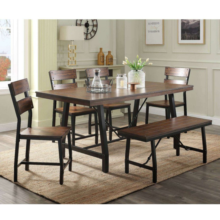 Dining Chairs * | New Kitchen & Dining Benches Acme Furniture Mariatu Dining Bench