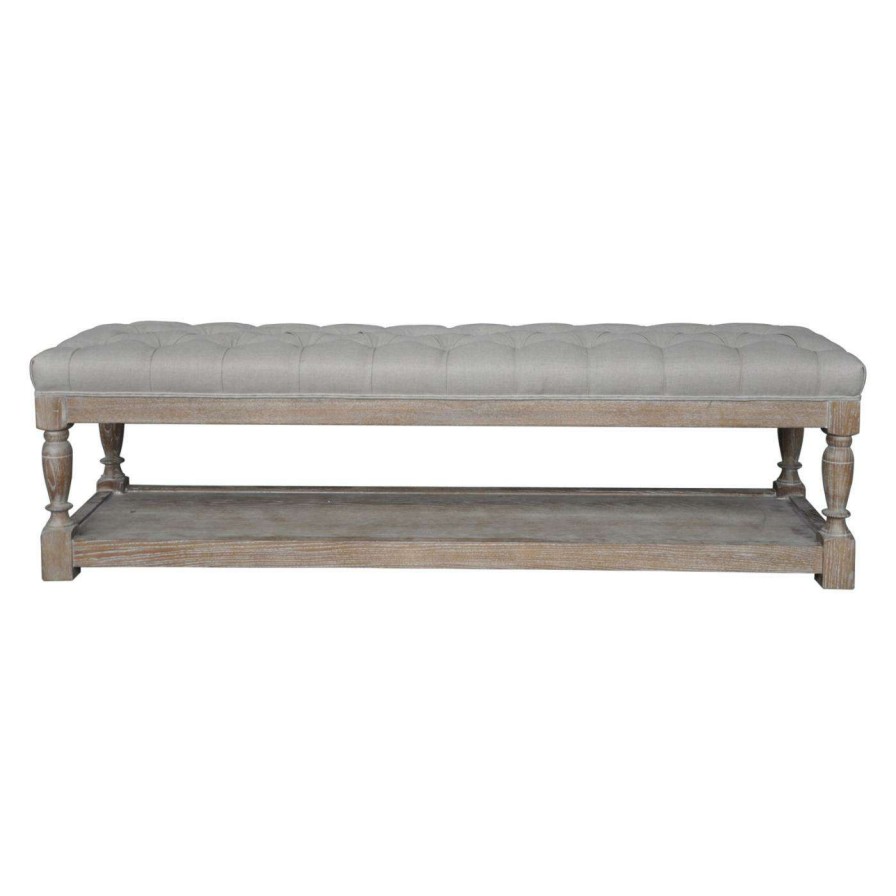 Indoor Benches * | Brand New Entryway Benches Pangea Home Athena Bench