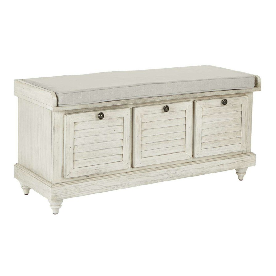 Indoor Benches * | Promo Entryway Benches Osp Home Furnishings Dover Storage Bench