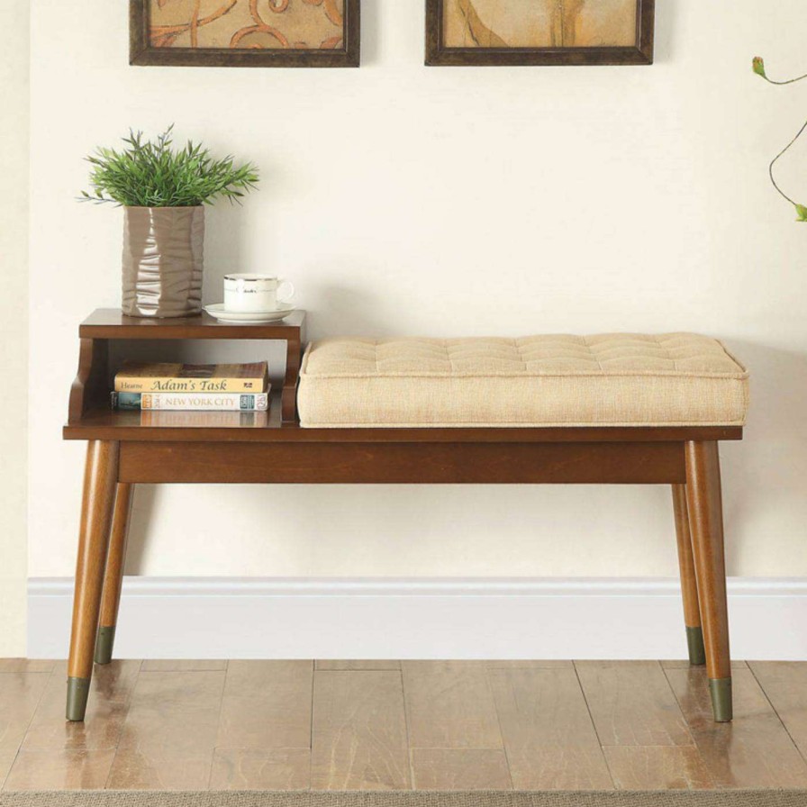 Indoor Benches * | Outlet Entryway Benches Acme Furniture Baptis Bench