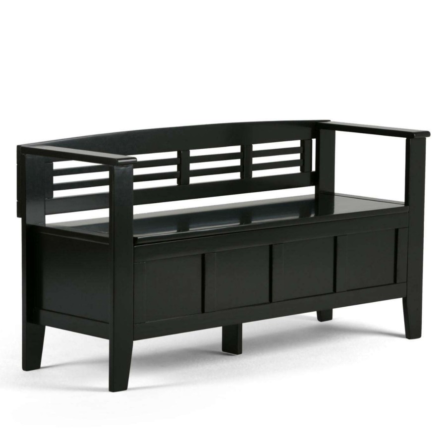 Indoor Benches * | Brand New Brooklyn & Max Indoor Storage Benches Brooklyn + Max Lakewood Storage Bench