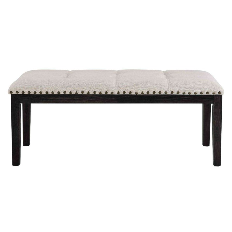 Indoor Benches * | Promo Bedroom Benches Picket House Furnishings Bradley Upholstered Indoor Bench