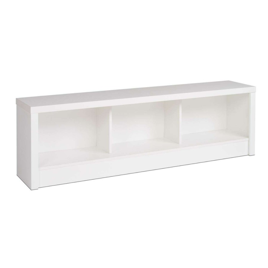 Indoor Benches * | Discount Indoor Storage Benches Prepac Calla Storage Bench White