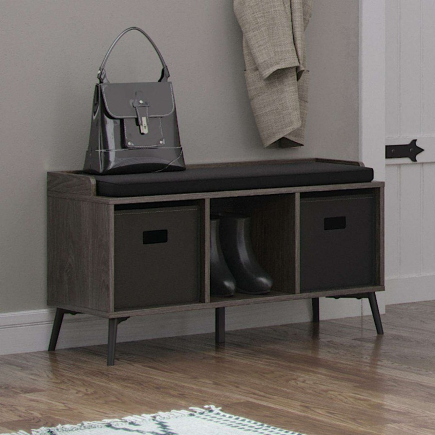 Indoor Benches * | Budget Entryway Benches Riverridge Home Woodbury Collection Entryway Storage Bench