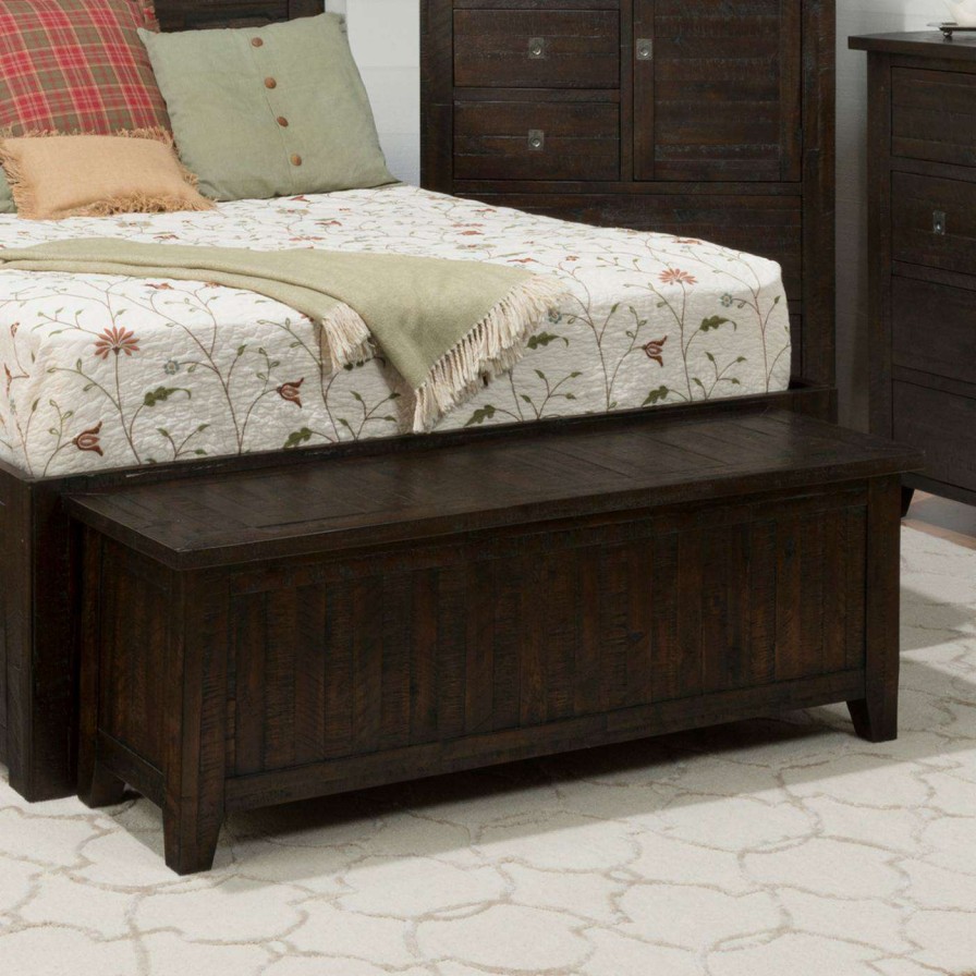 Indoor Benches * | Flash Sale Bedroom Benches Jofran Kona Grove Blanket Chest