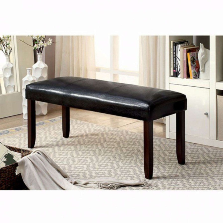 Indoor Benches * | Budget Ottoman Benches Benzara Brent Backless Bench