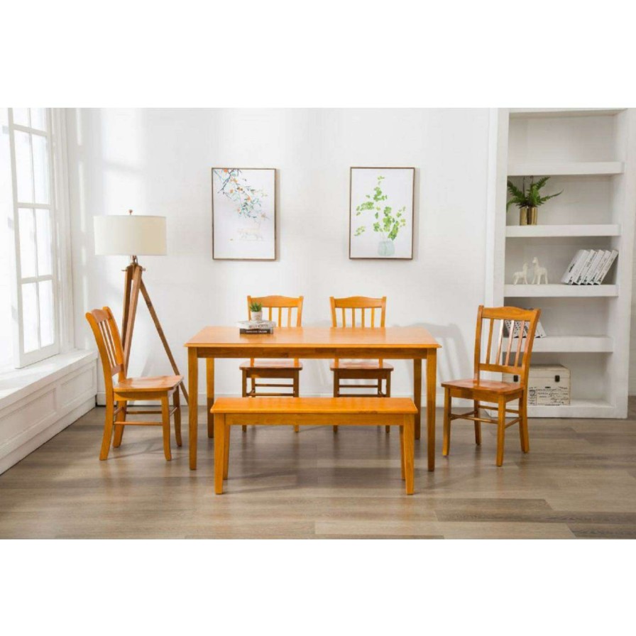 Dining Chairs * | Brand New Kitchen & Dining Benches Boraam Shaker Dining Bench