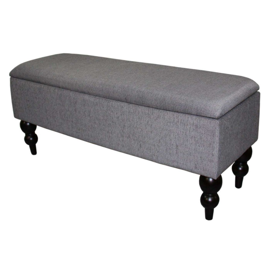 Indoor Benches * | Outlet Indoor Storage Benches Ore International Flip Top Indoor Storage Bench