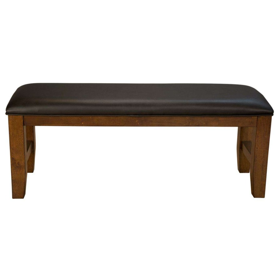 Dining Chairs * | New Kitchen & Dining Benches A-America Mason Upholstered Backless Dining Bench