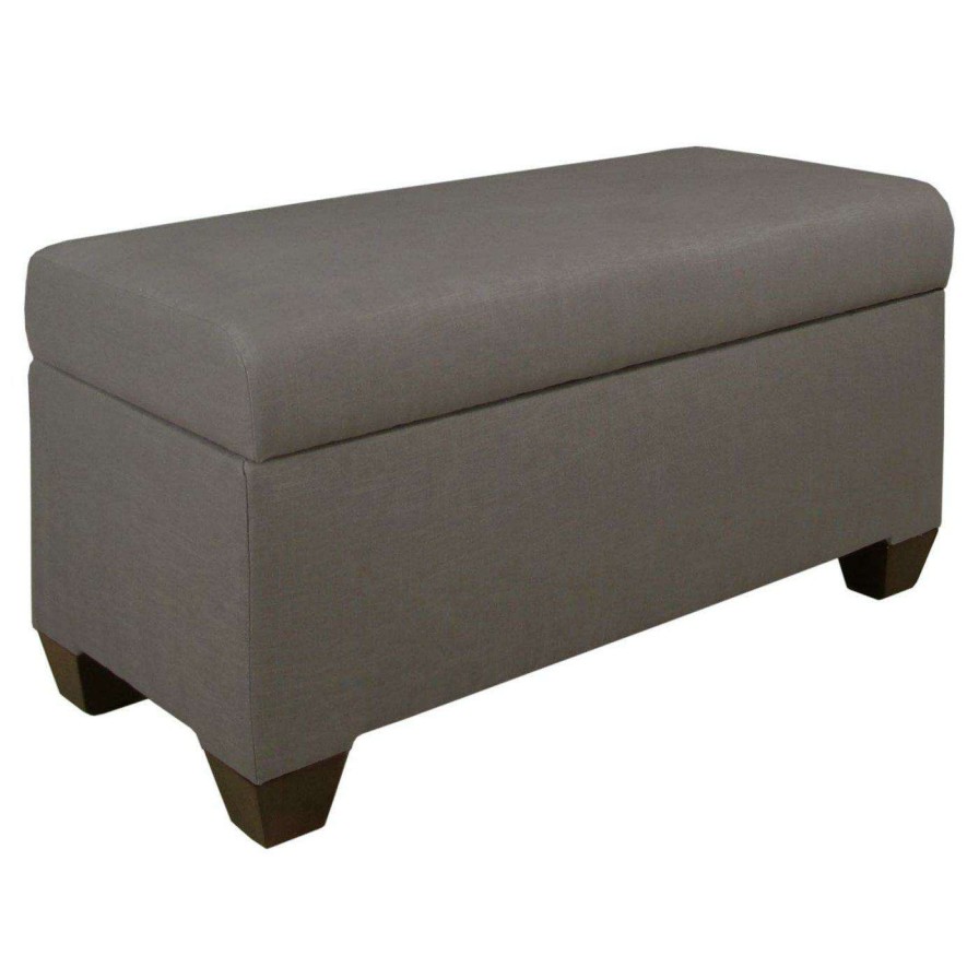 Indoor Benches * | Coupon Skyline Furniture Indoor Storage Benches Skyline Rectangular Storage Bench