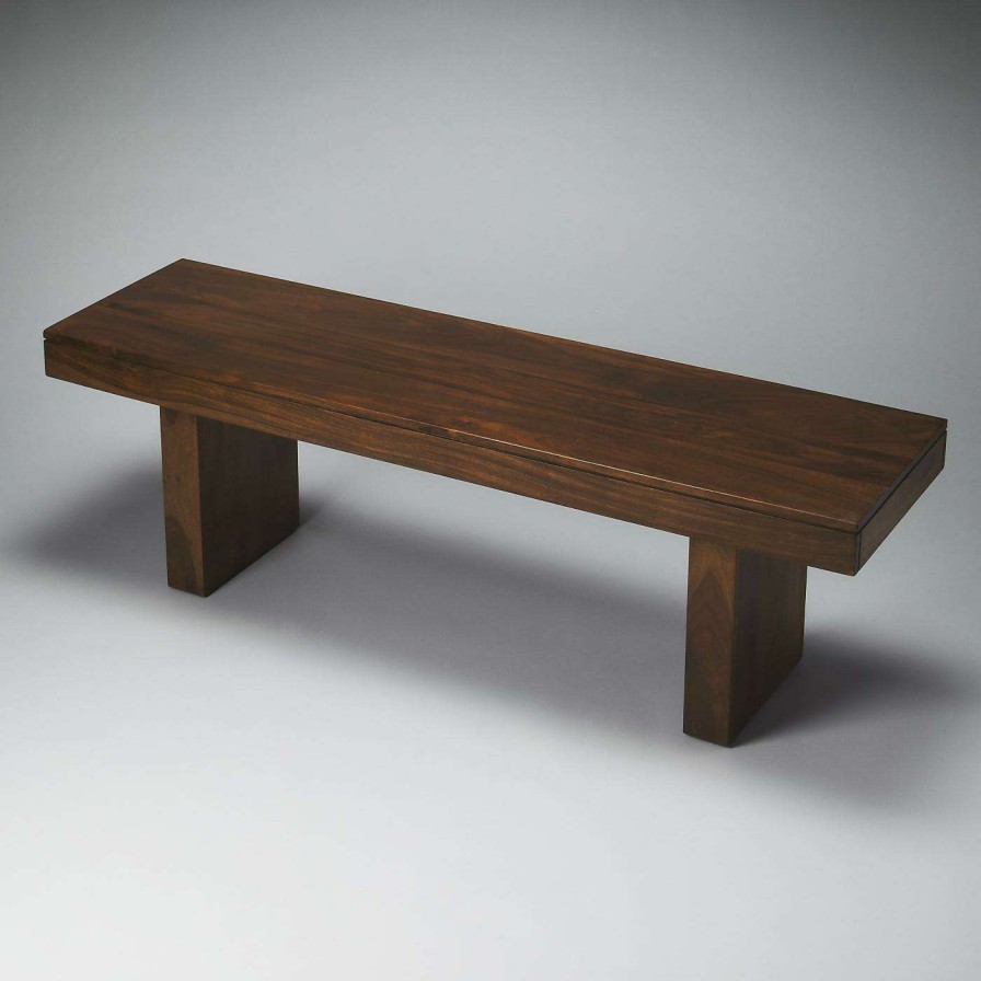 Indoor Benches * | Best Pirce Butler Specialty Entryway Benches Butler Hewett Solid Wood Bench