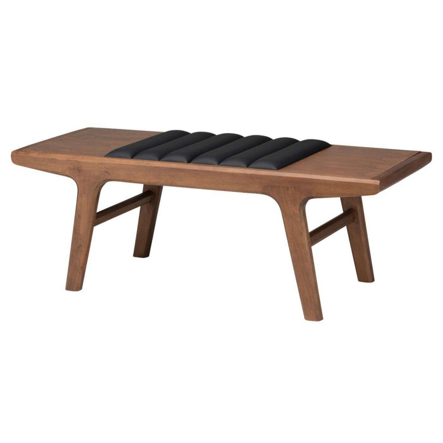 Indoor Benches * | New Entryway Benches Nuevo Lucien Occasional Bench 59L X 19.75W X 17.75H In.