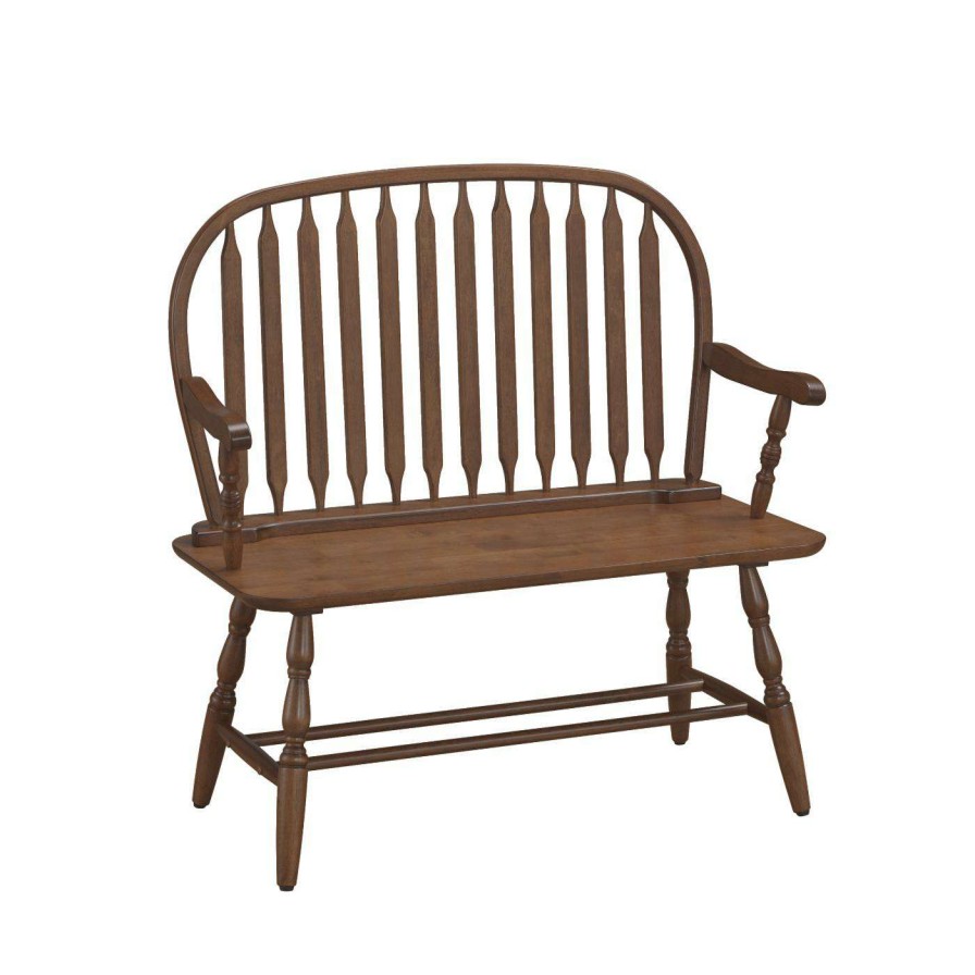 Indoor Benches * | Best Pirce Carolina Chair & Table Co. Entryway Benches Carolina Chair & Table Co. Windsor Indoor Bench