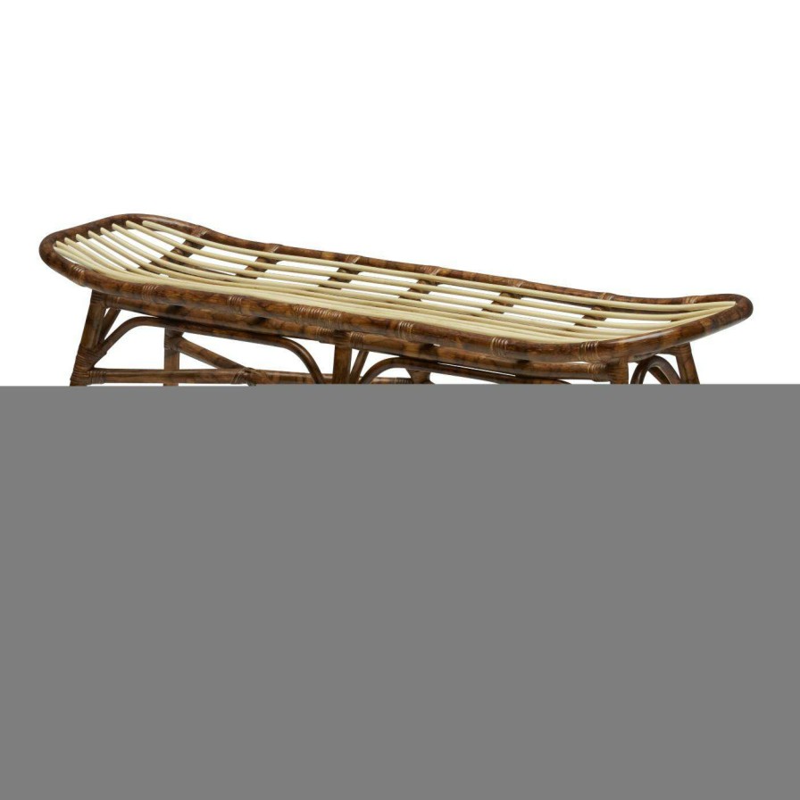 Indoor Benches * | Outlet Entryway Benches New Pacific Direct Inc Beyla Rattan Bench