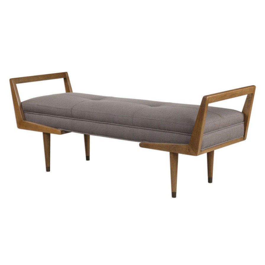 Indoor Benches * | Promo Entryway Benches Hn Home Coveny Mid-Century Modern Bench