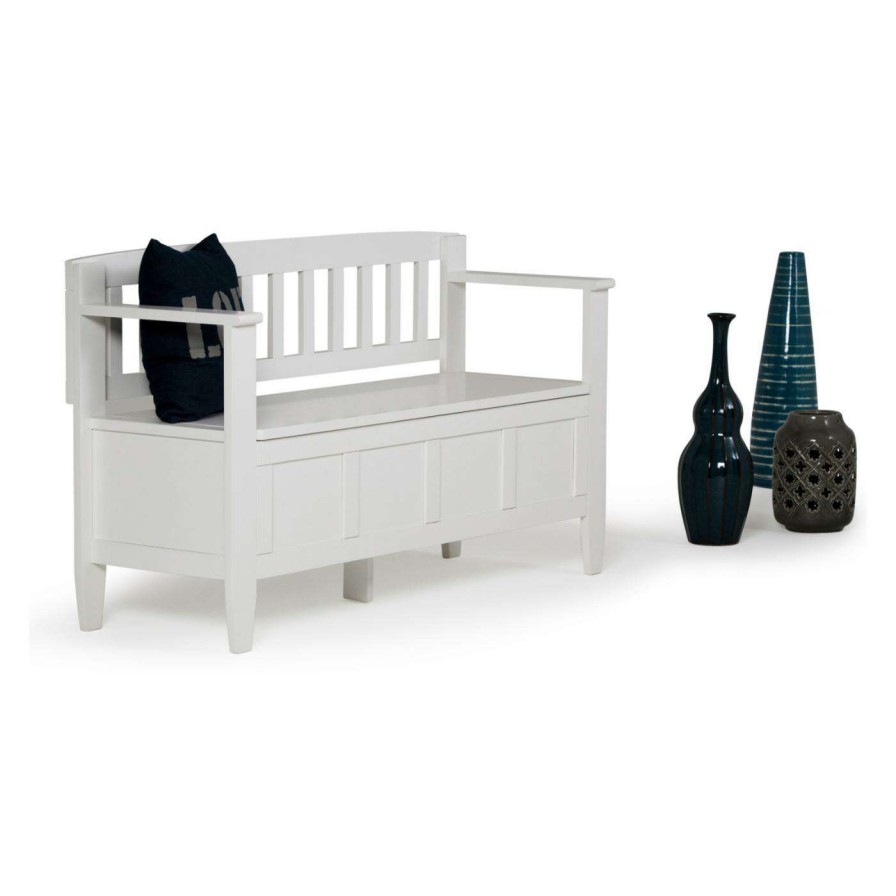 Indoor Benches * | Discount Brooklyn & Max Indoor Storage Benches Brooklyn + Max Fairfield 4 Ft. Entryway Storage Bench