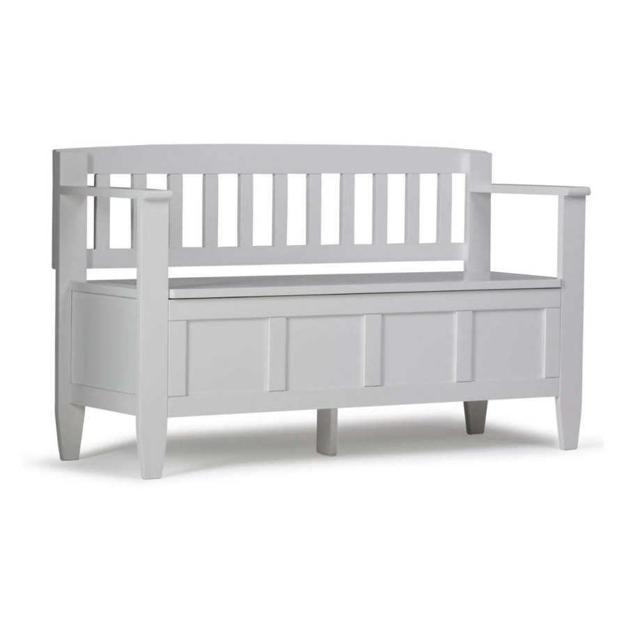 Indoor Benches * | Discount Brooklyn & Max Indoor Storage Benches Brooklyn + Max Fairfield 4 Ft. Entryway Storage Bench