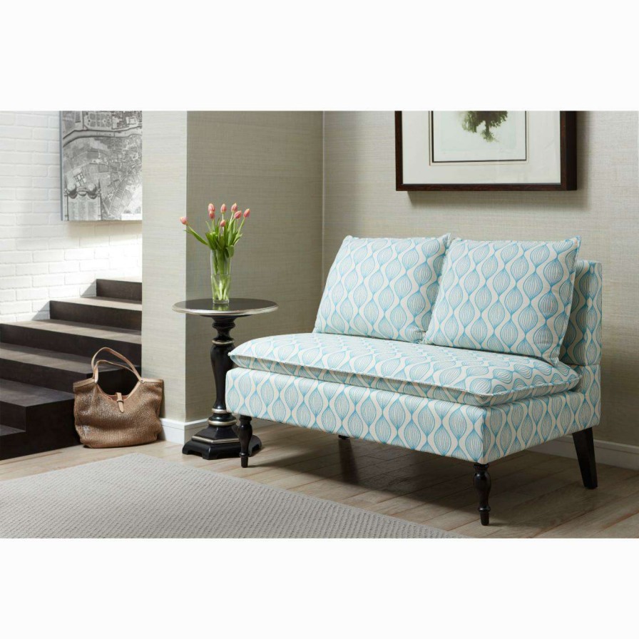 Indoor Benches * | Top 10 Settee Benches Right2Home Patterned Settee Bench